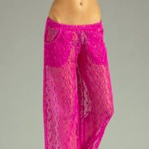 Trina Turk crochet pants